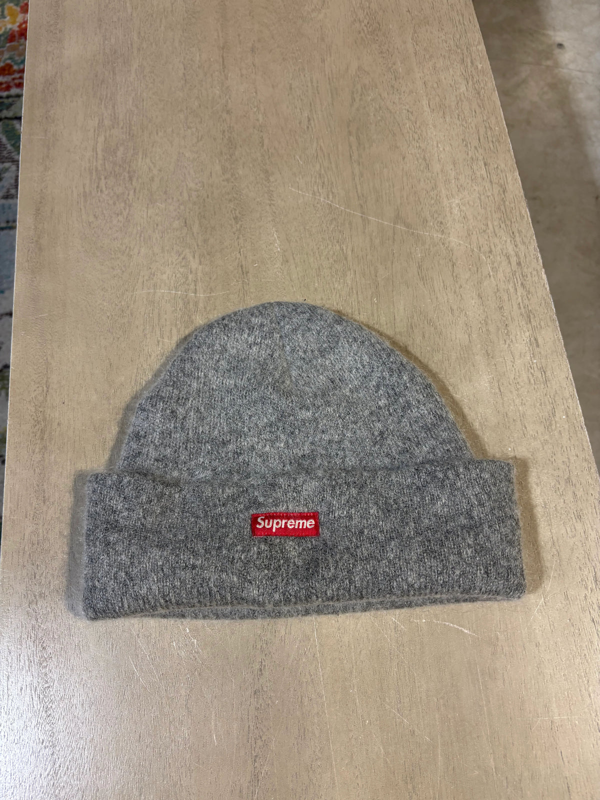 Furry Supreme Beanie Grey - Pre-Owned