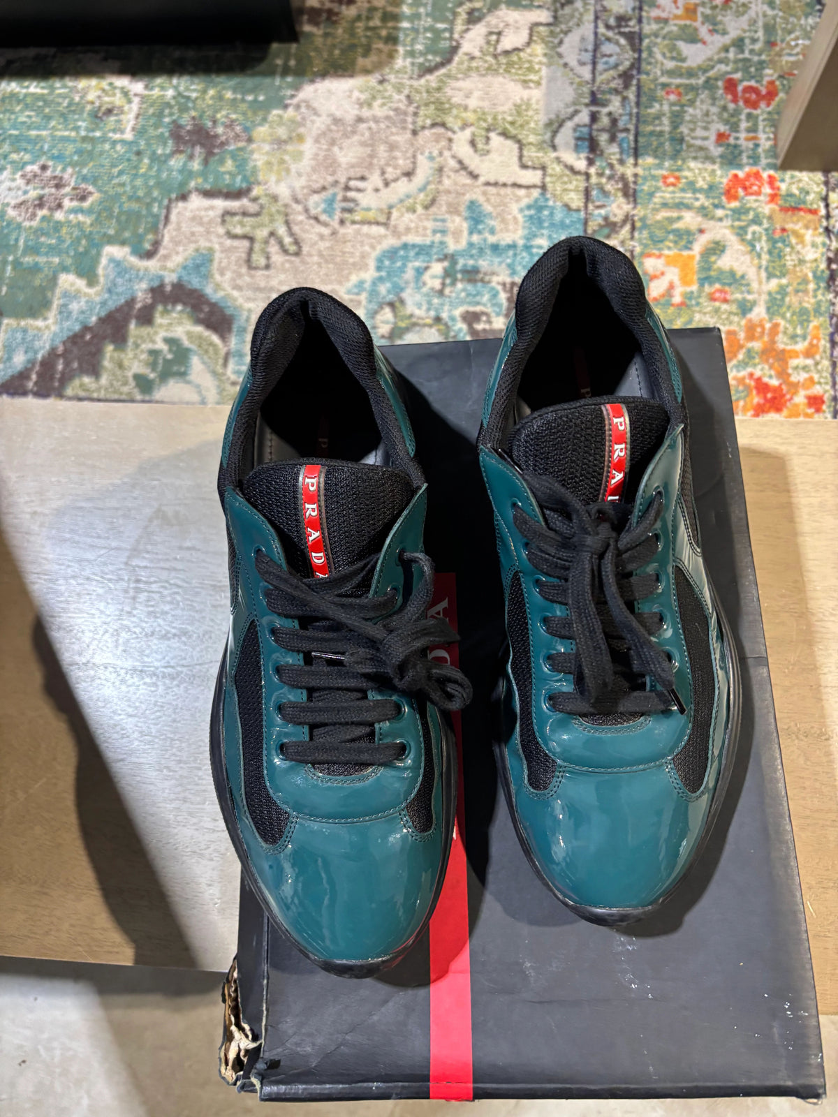 Prada Cup Dark Green/Black - Pre-Owned