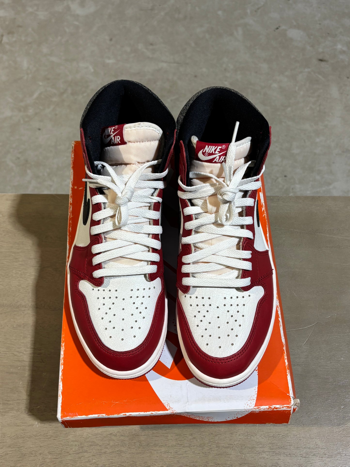 Jordan 1 lost and found used sz 10.5