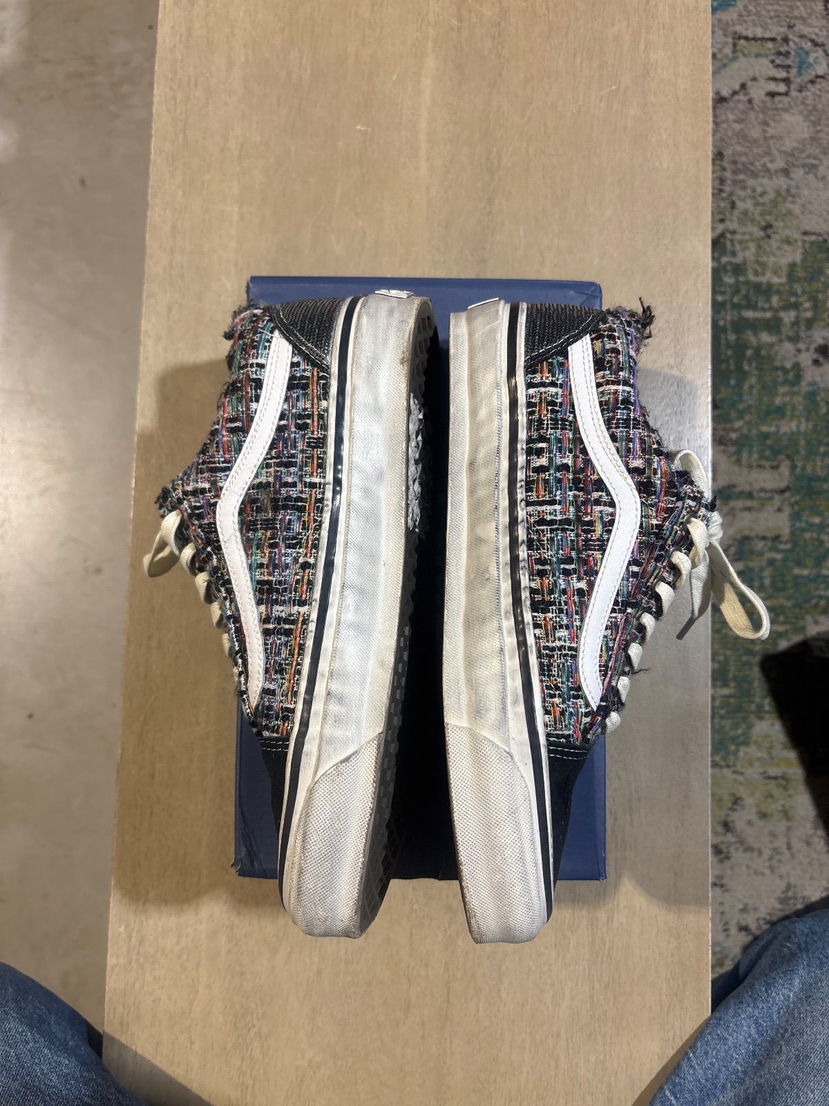 Vans Premium Old Skool Charms Black Grey - Pre-Owned