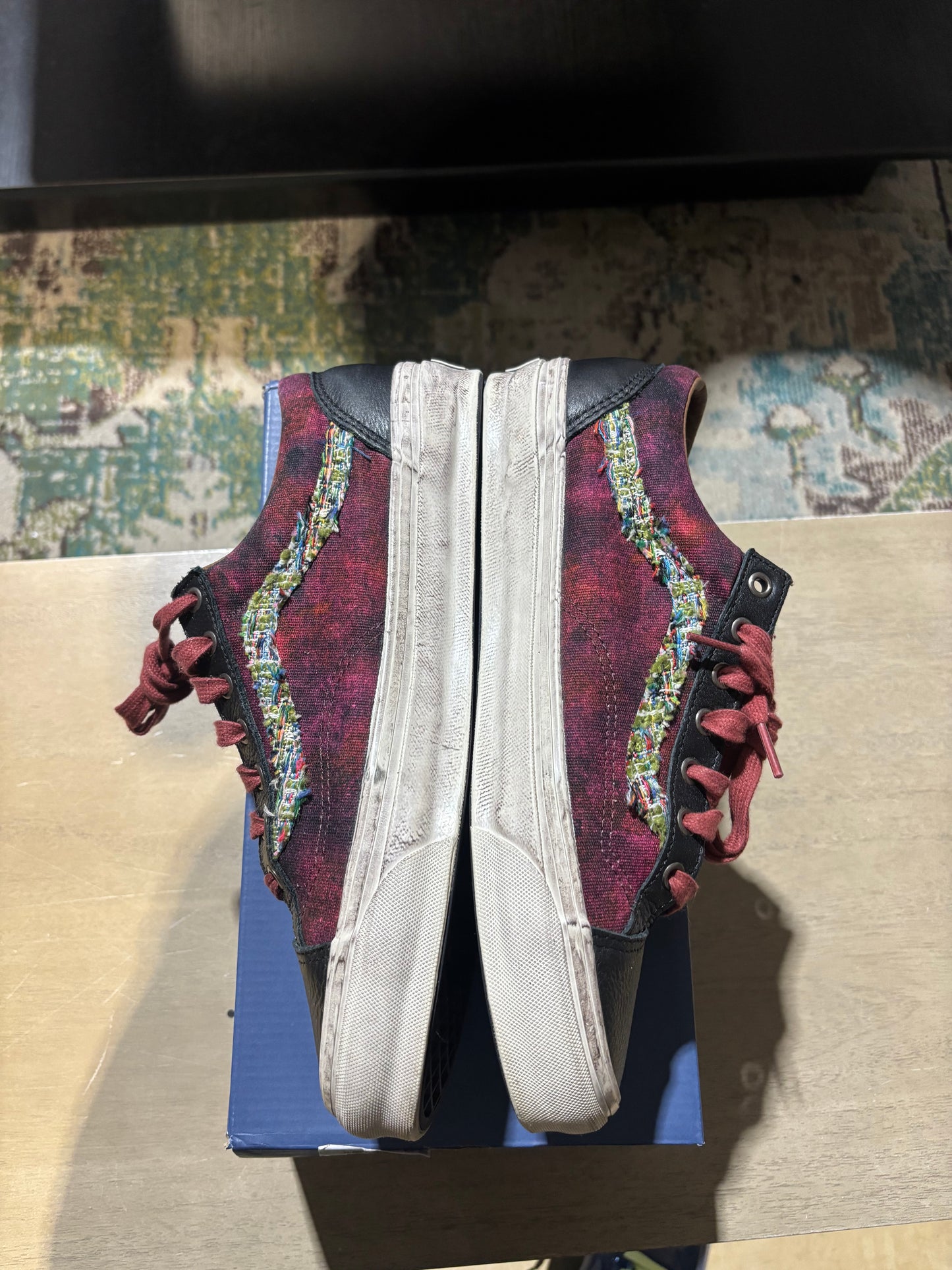 Vans Old Skool 36 LX Souvenir Burgundy used sz 10.5