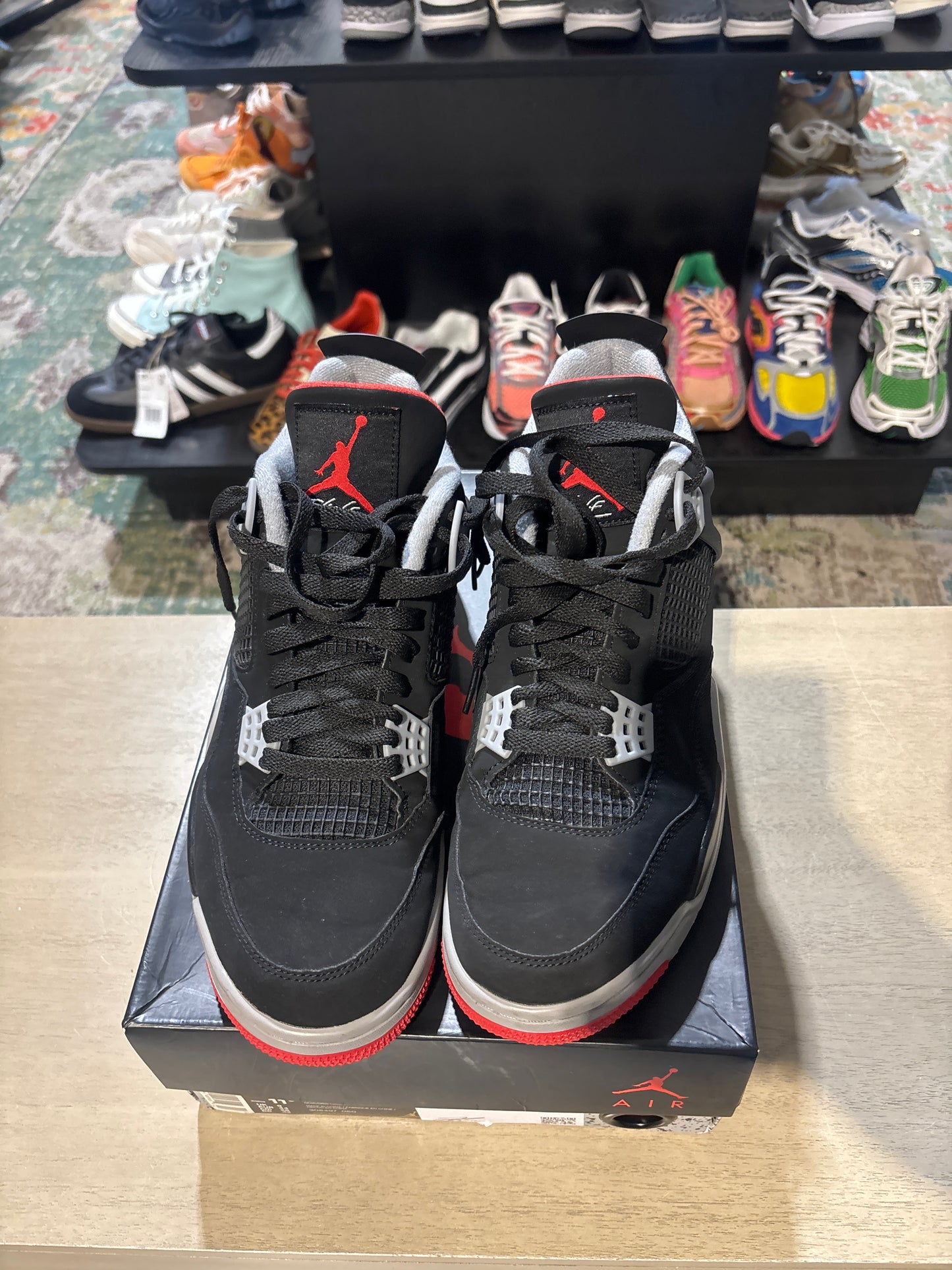 Jordan 4 Bred 2019 Used Sz 10