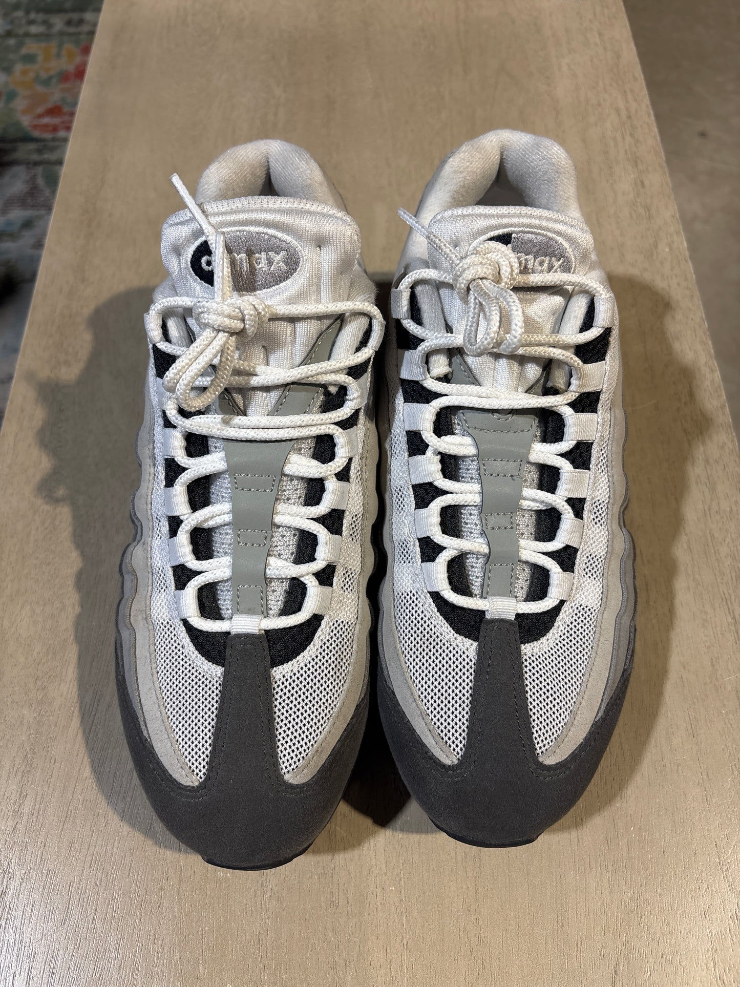 Air Max 95 Granite Used Sz 9 NB NI