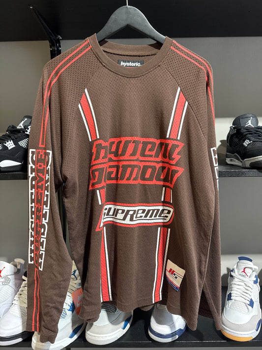 Supreme hysteric glamour jersey brown