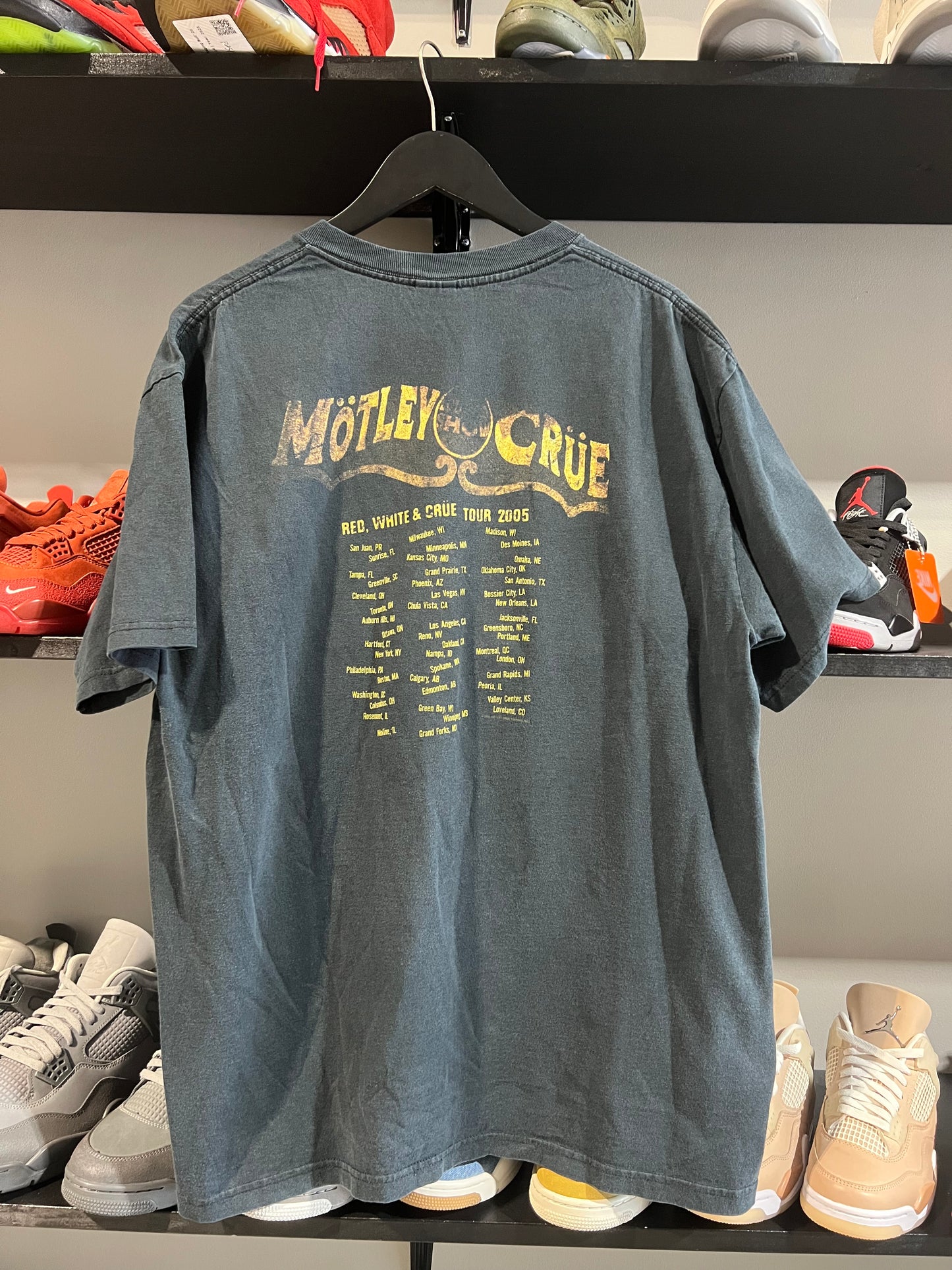 Vintage Motley Crue bastards of disaster tee