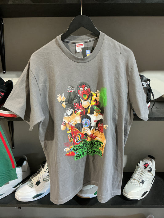 Supreme The Great Muta Tee Grey