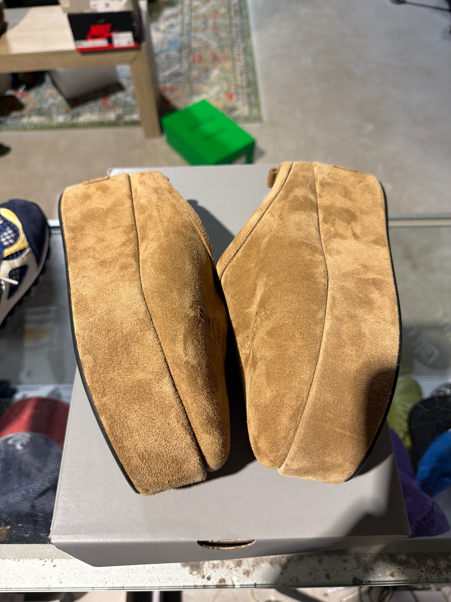 Balenciaga Brown Lowtop Slipper Used Sz 6