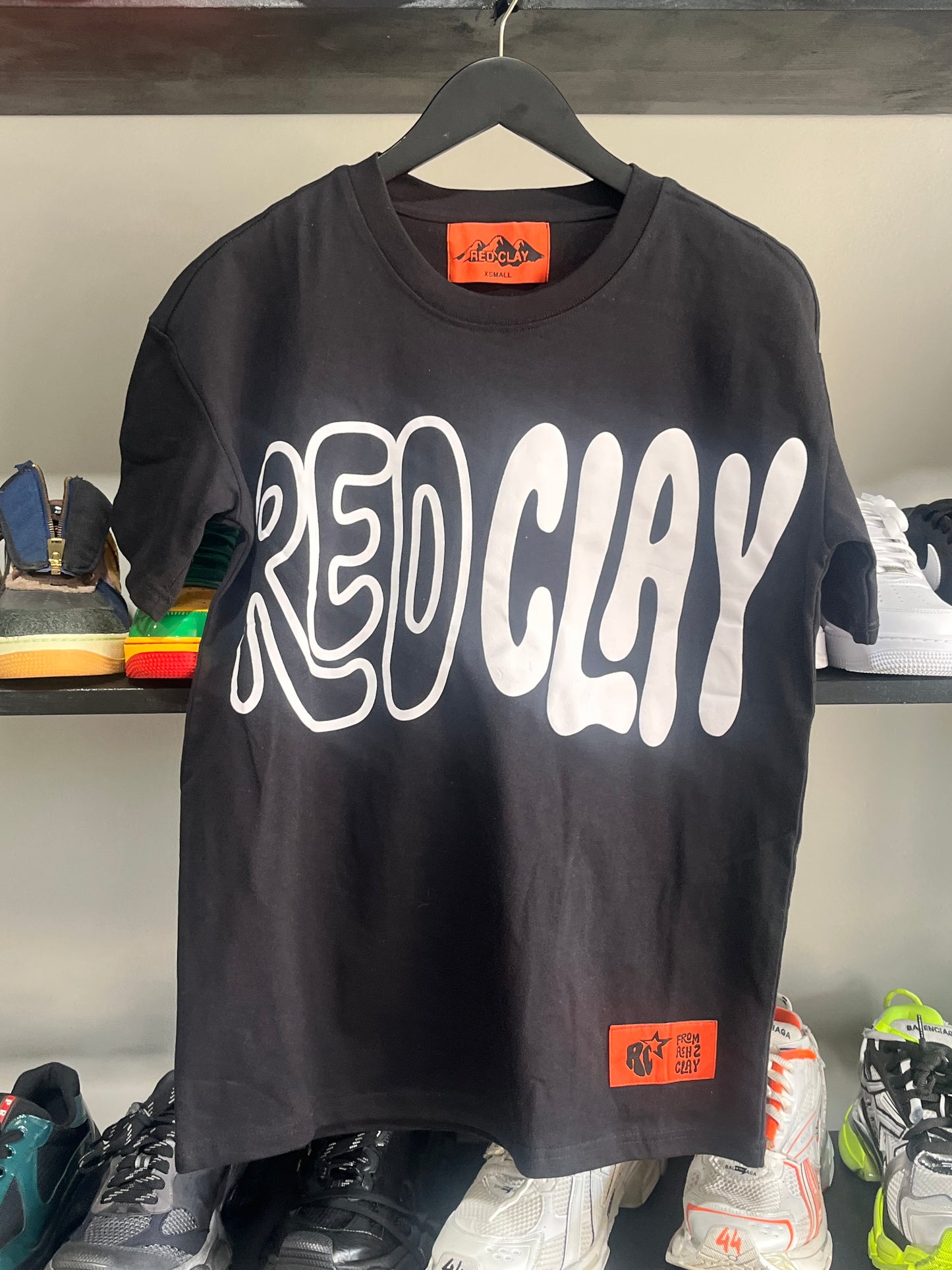 Red Clay NBODC Heavy Weight T-shirt - Black