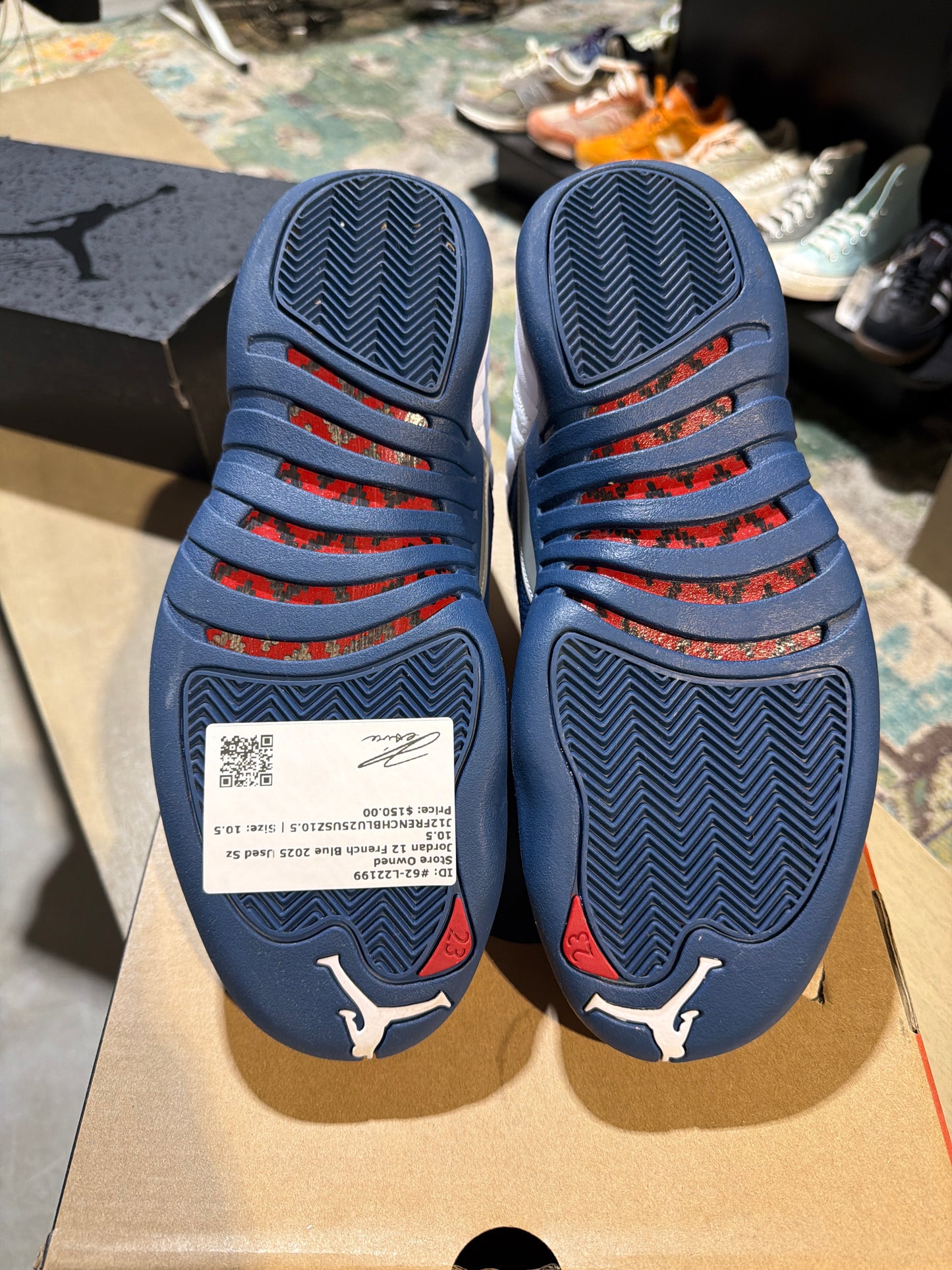 Jordan 12 French Blue 2025 Used Sz 10.5