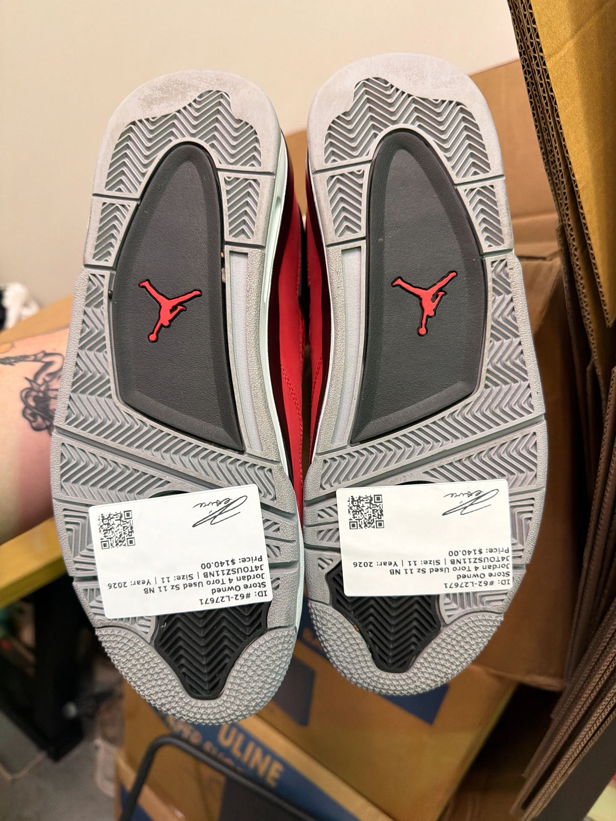Jordan 4 Retro Toro Bravo (2026) - Pre-Owned NB