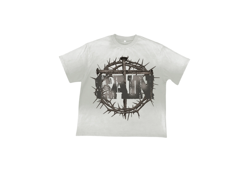 saint vanity light grey cross