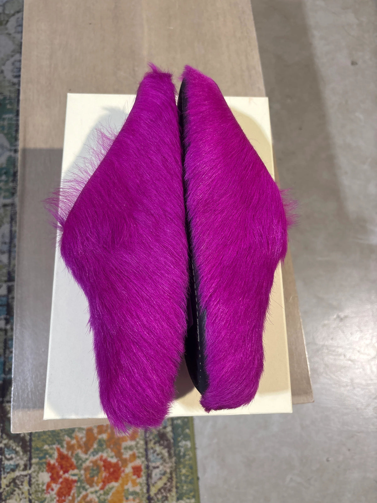 Marni Fussbett Slide Fuchsia Used Sz 12 - Pre-Owned