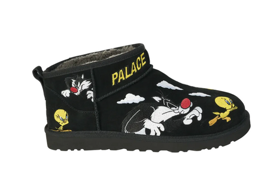 UGG Palace Looney Tunes Ultra Mini Boot Black