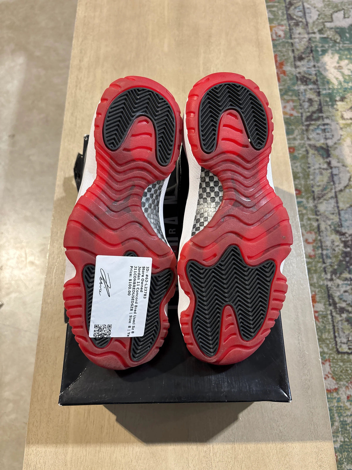 Jordan 11 Retro Low Concord Bred - Pre-Owned
