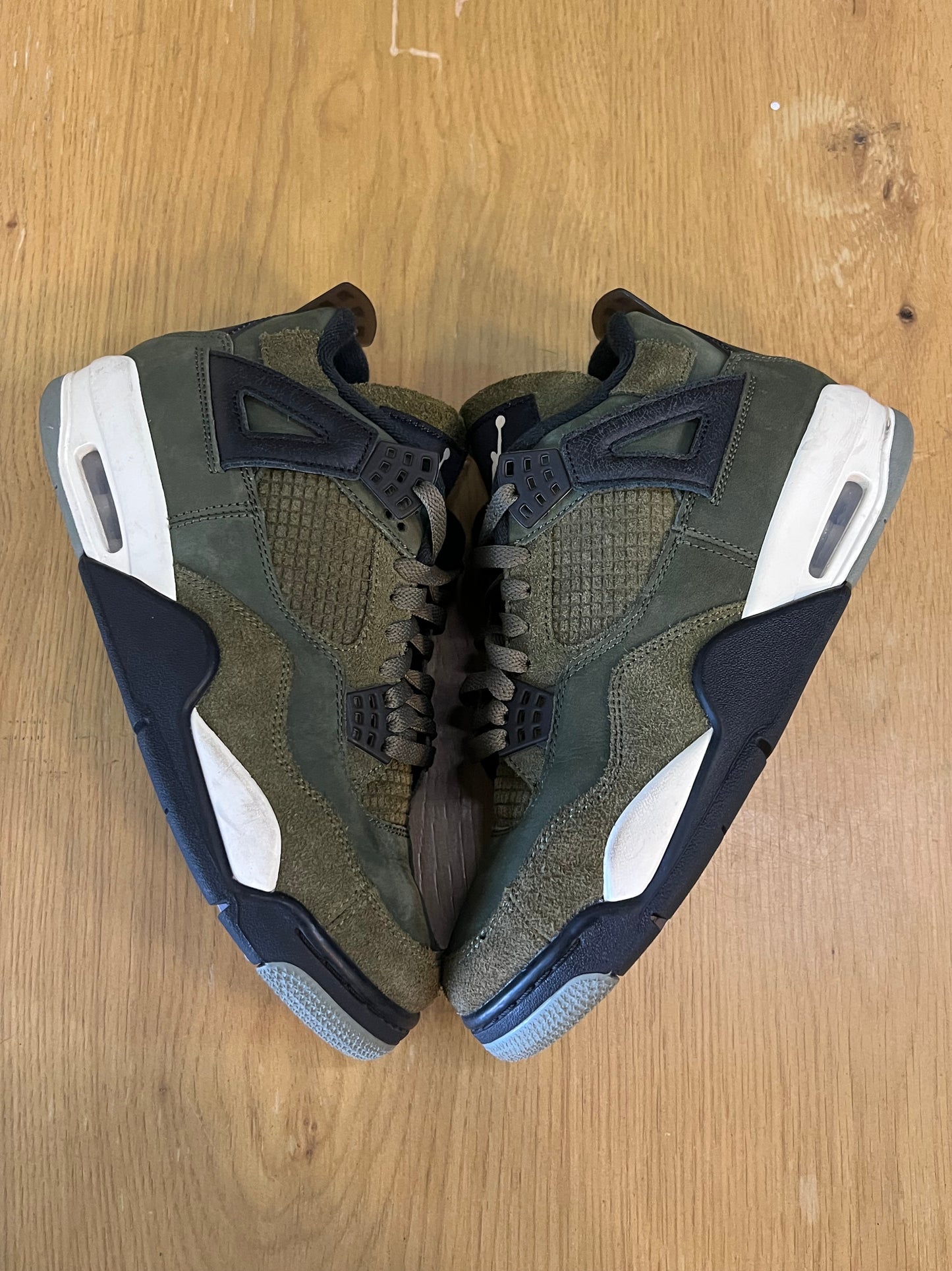 Jordan 4 Craft Medium Olive Used Sz 8.5 NB