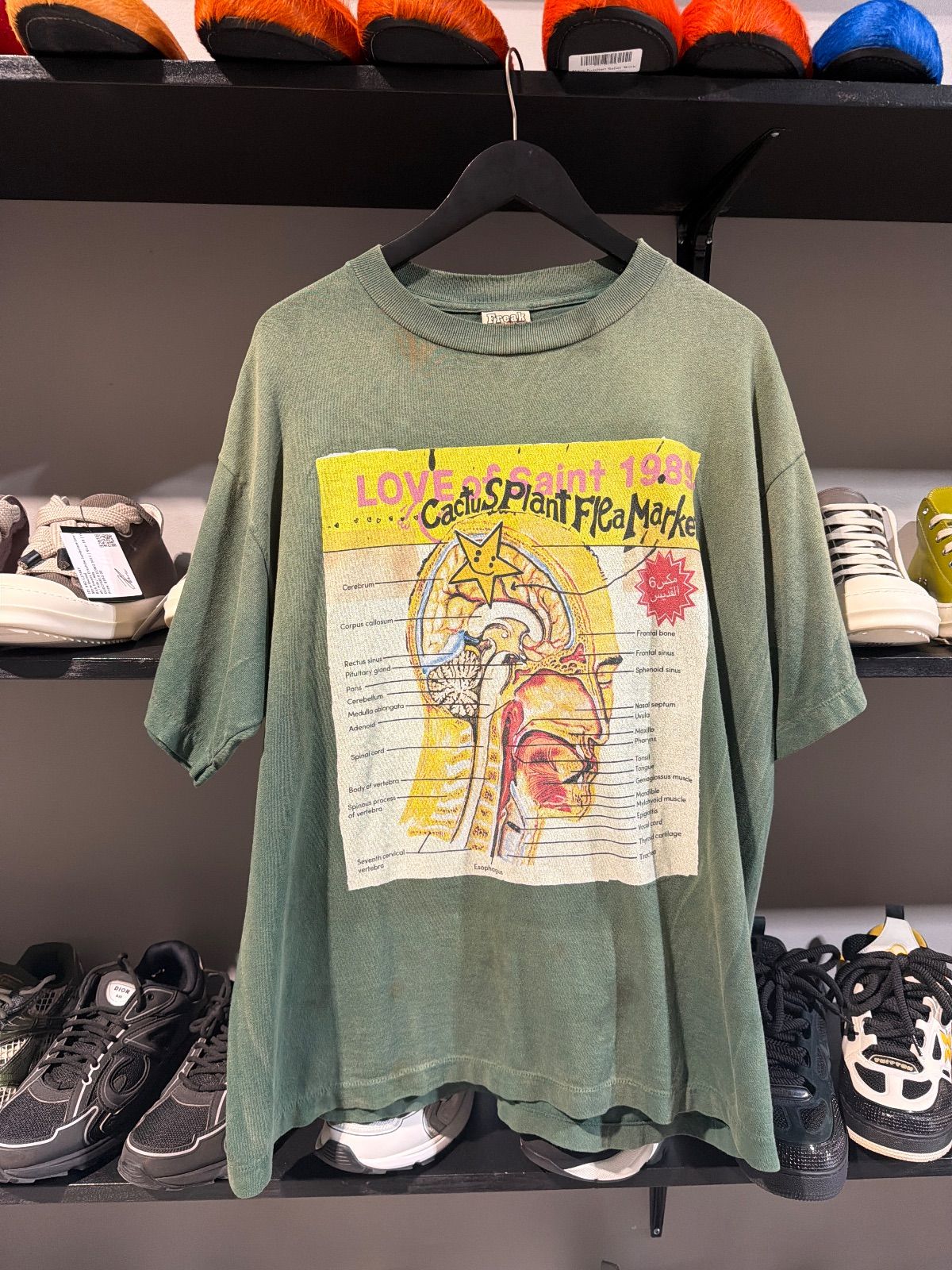 Cpfm Saint Micheal Green Tee