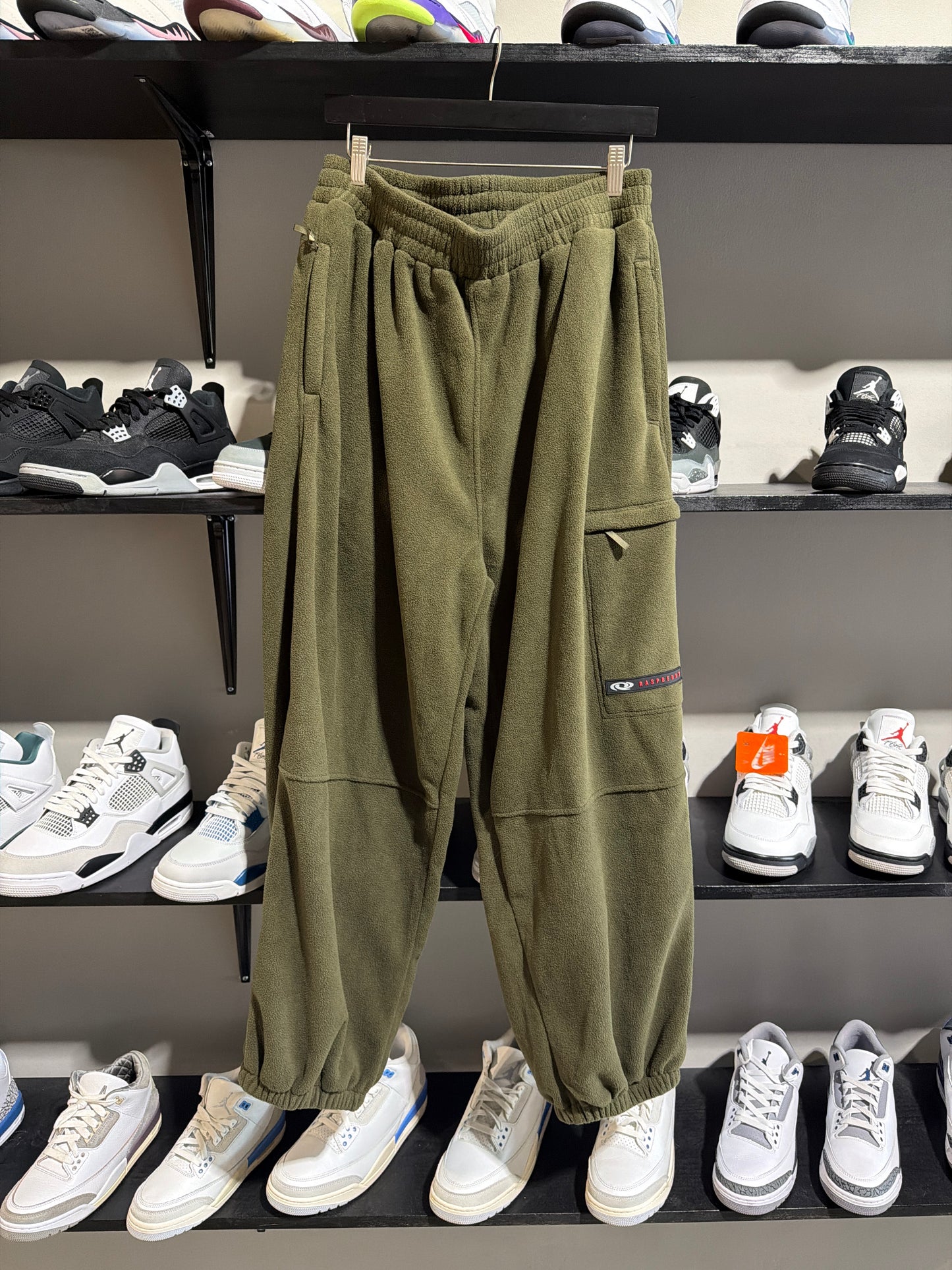 GV Gallery Olive Fleece Sweats