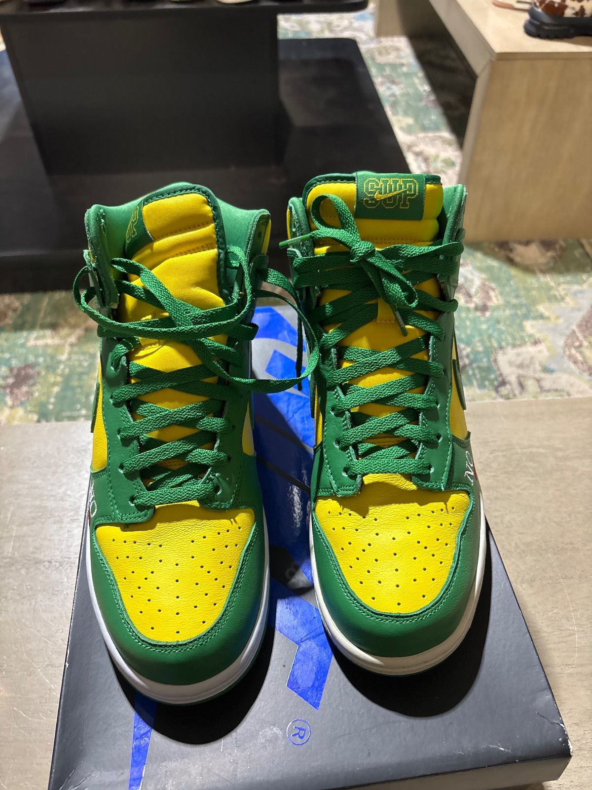 Nike SB Dunk High Supreme By Any Means Brazil - Pre-Owned RB