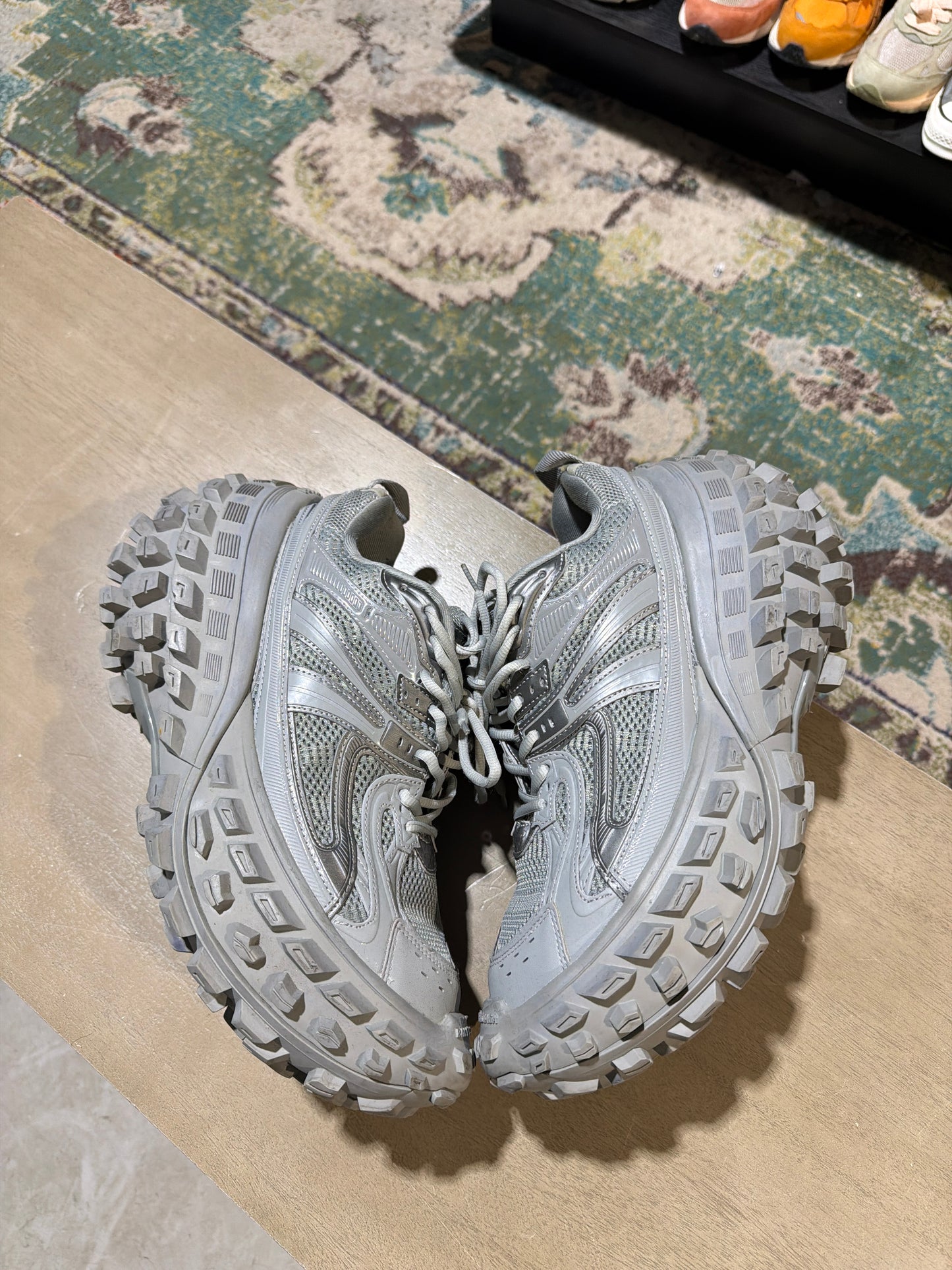 BALENCIAGA DISRUPTOR GREY ON GREY USED SZ 10 NB