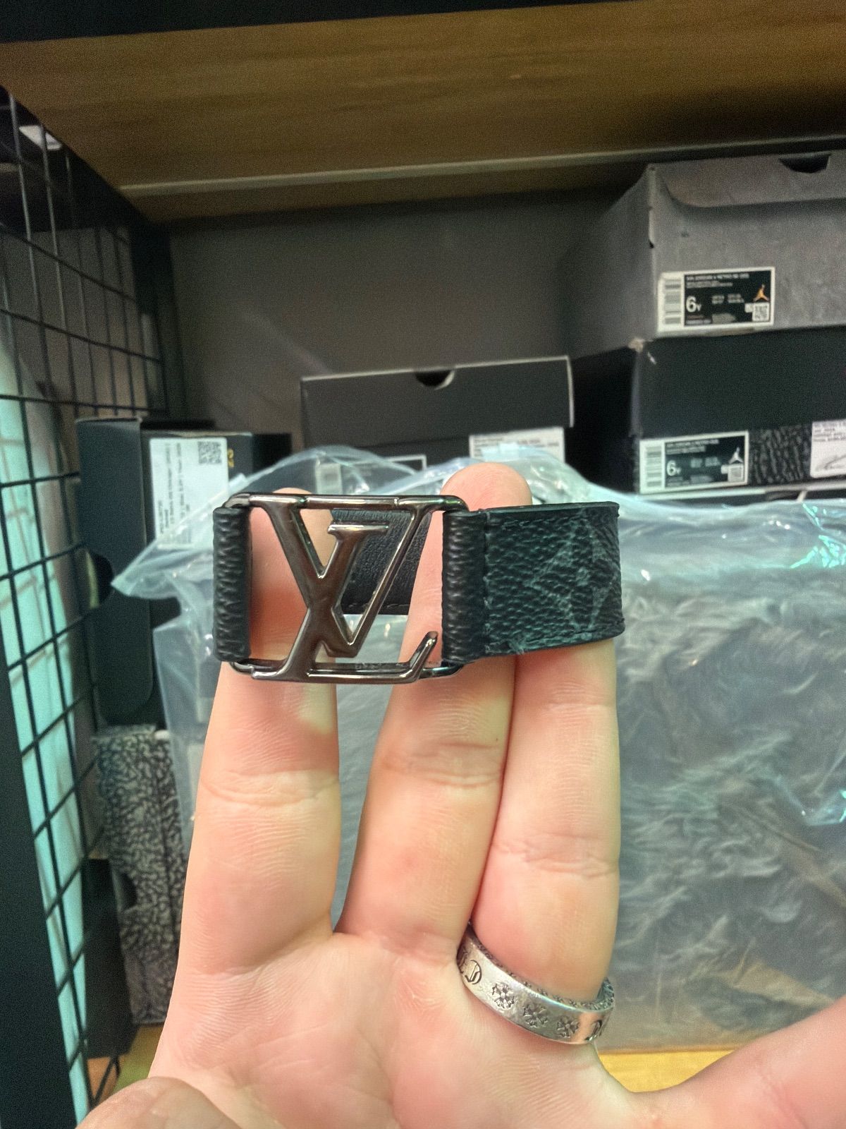 Louis Vuitton Hockenheim Bracelet Black