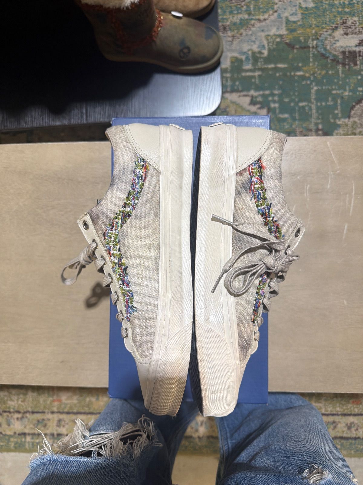 Vans Old Skool 36 Lx Souvenir Oatmeal - Pre-Owned