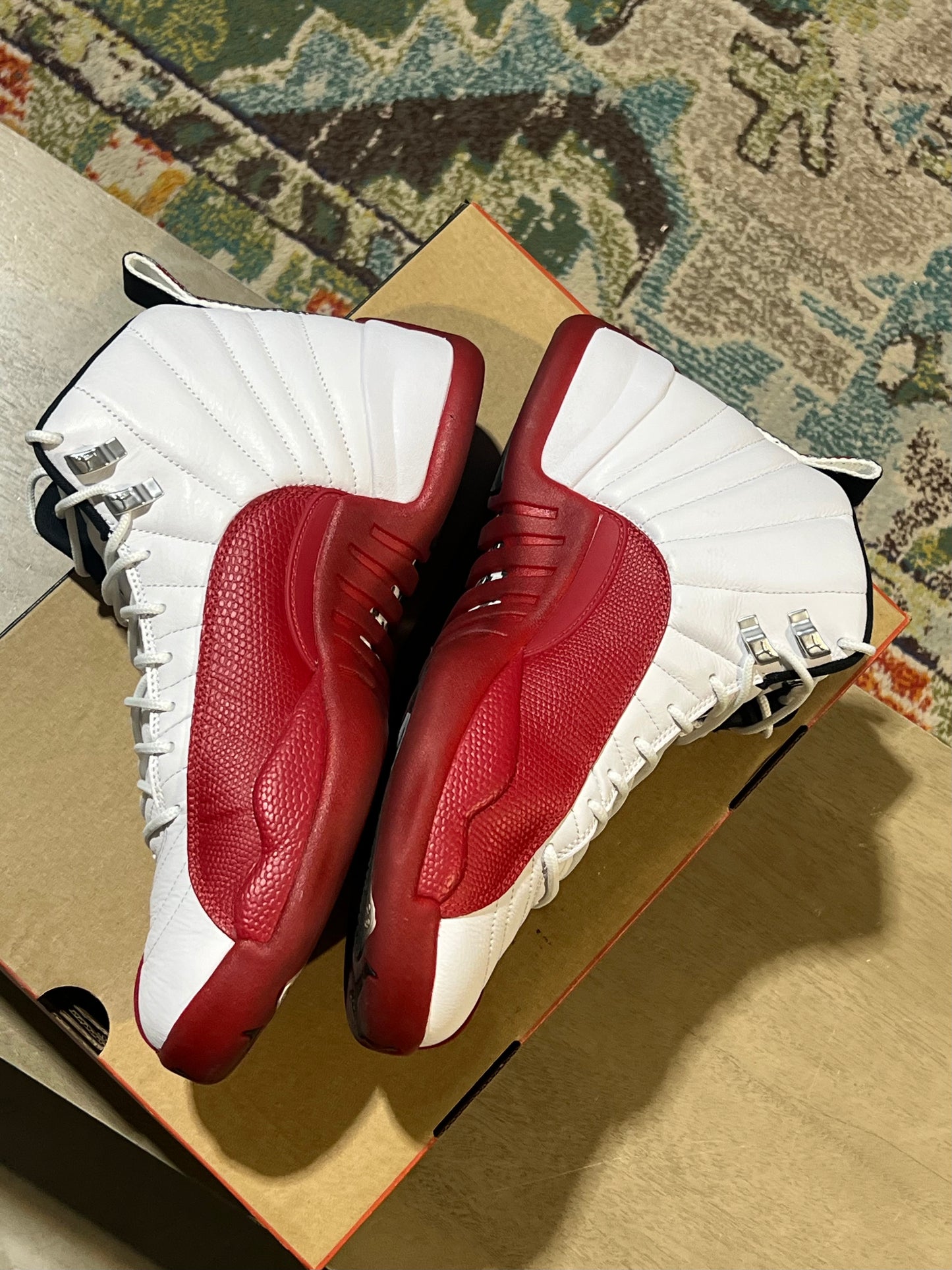 Jordan 12 Cherry Used Sz 11.5