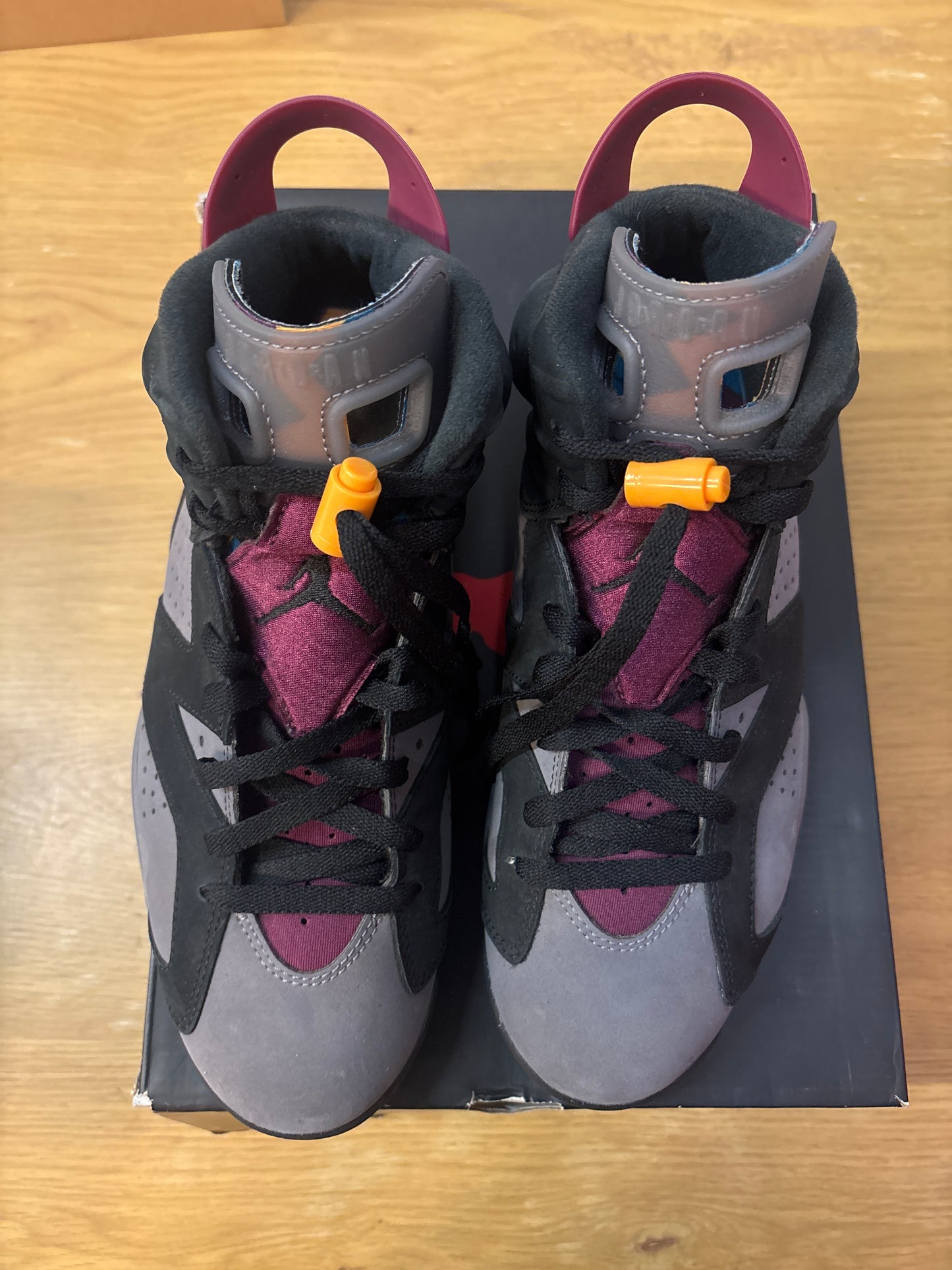 JORDAN 6 BORDEAUX USED SZ 8.5