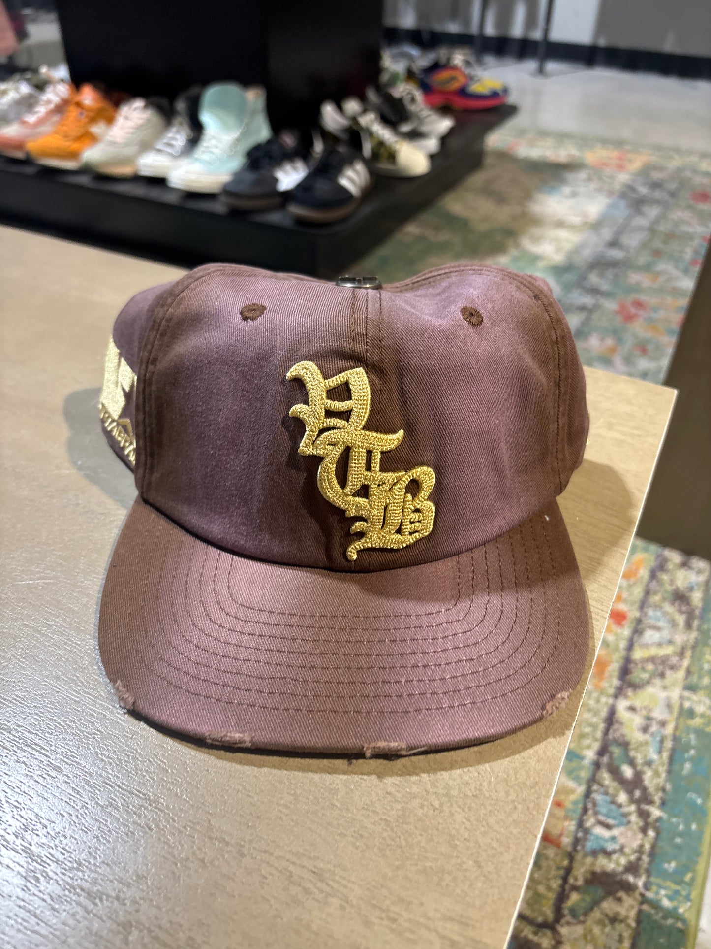 Vertabrae Brown/Gold Snapback