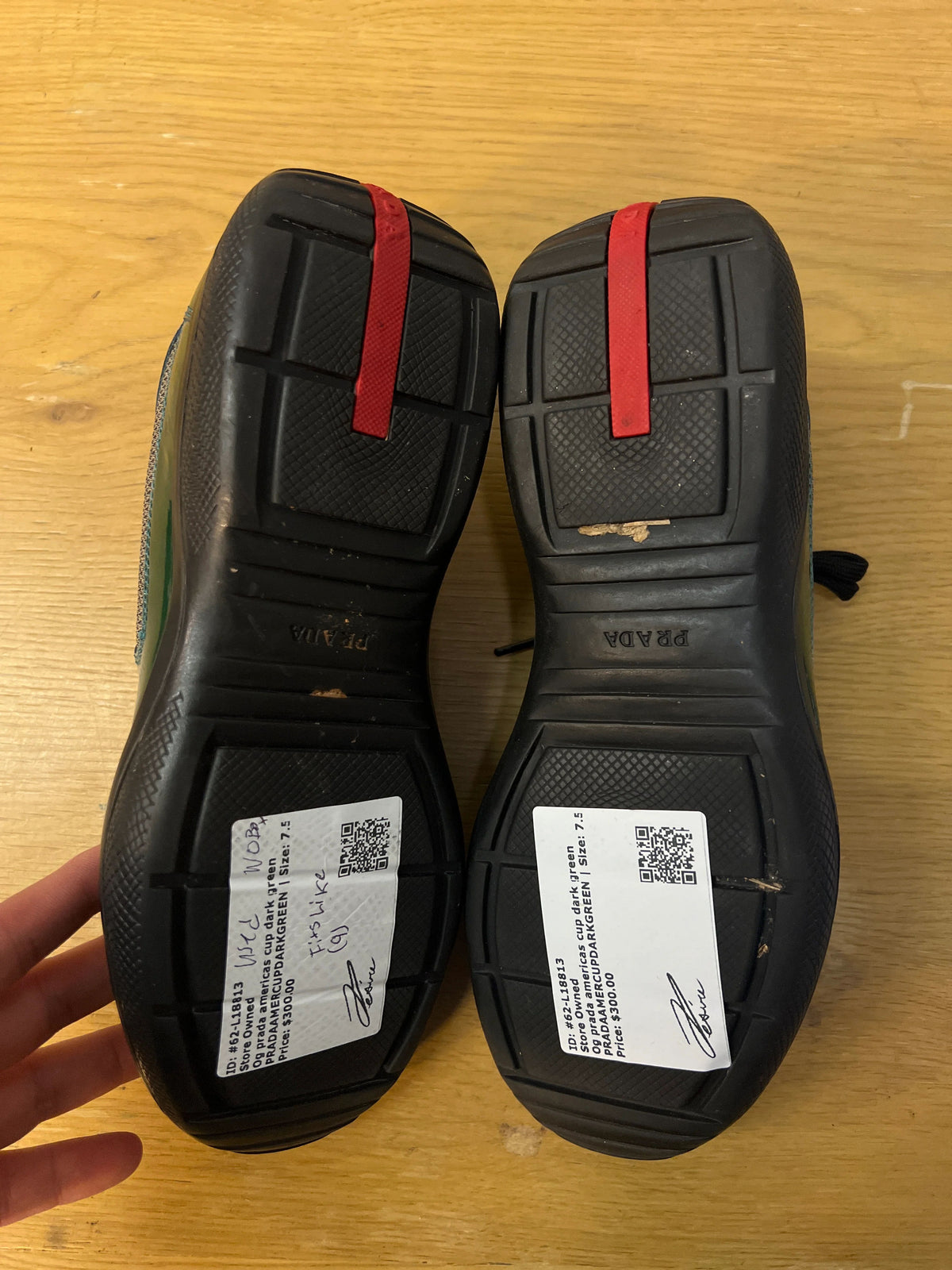 Og Prada Americas Cup Dark Green - Pre-Owned