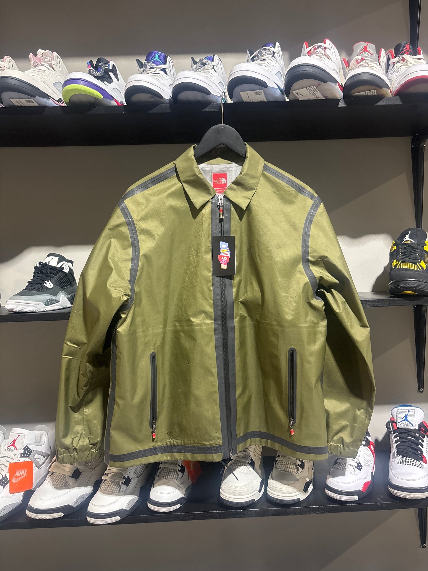 Supreme The North Face Olive Coaches Jacket