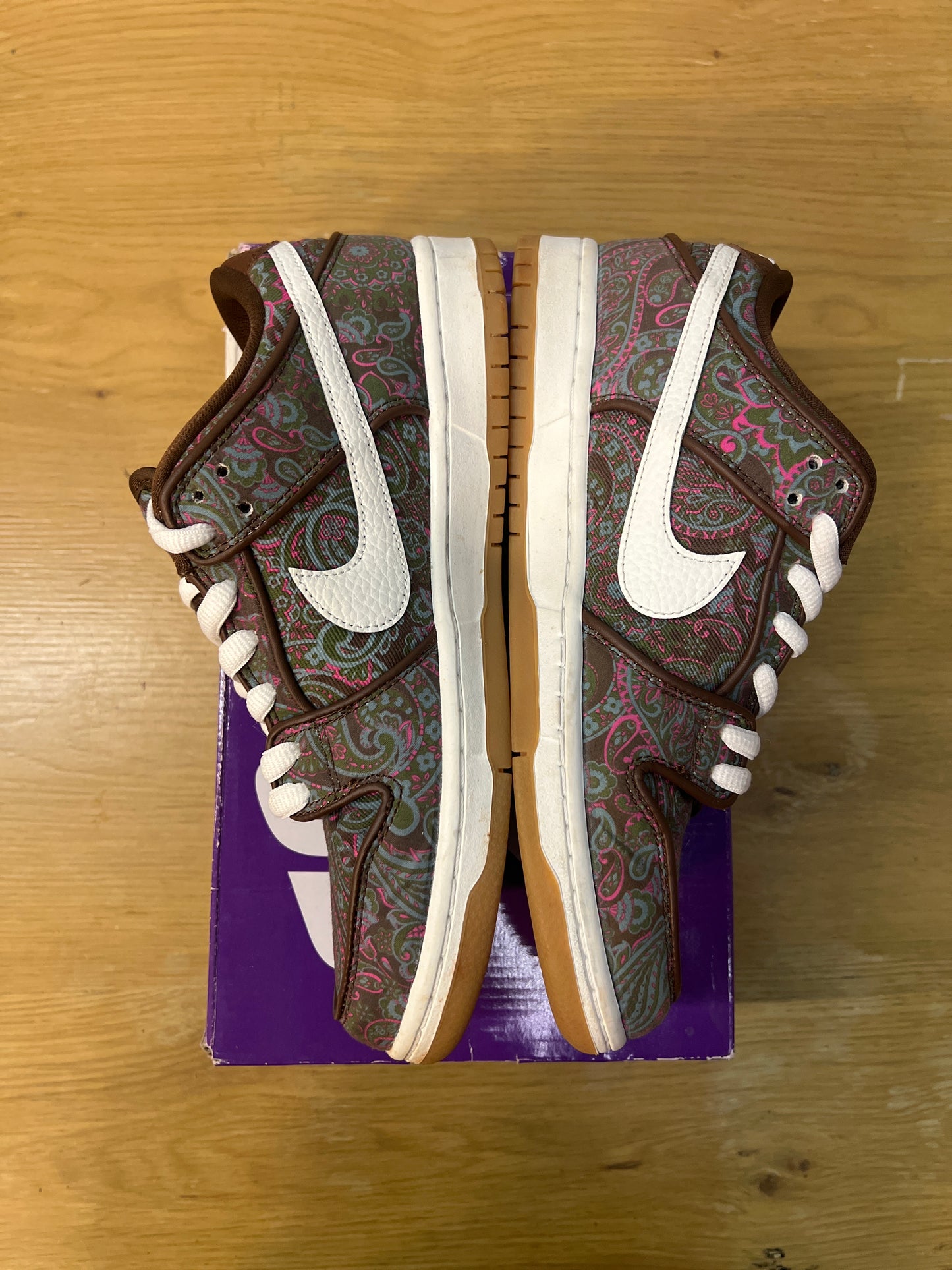 DUNK LOW PRO PREMIUM SB PAISLEY USED SIZE 8.5