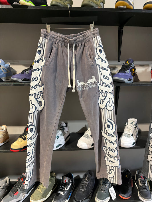 VALE STATE GREY/NAVY SWEATS SZ M