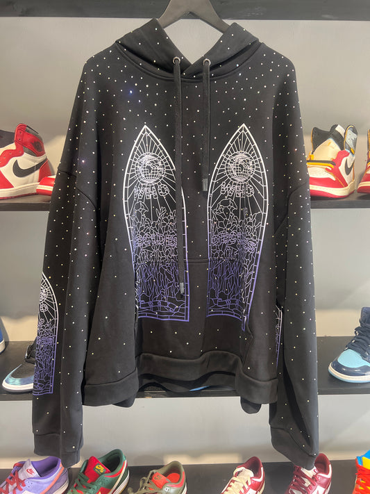 who decides war rhinestone black white purple