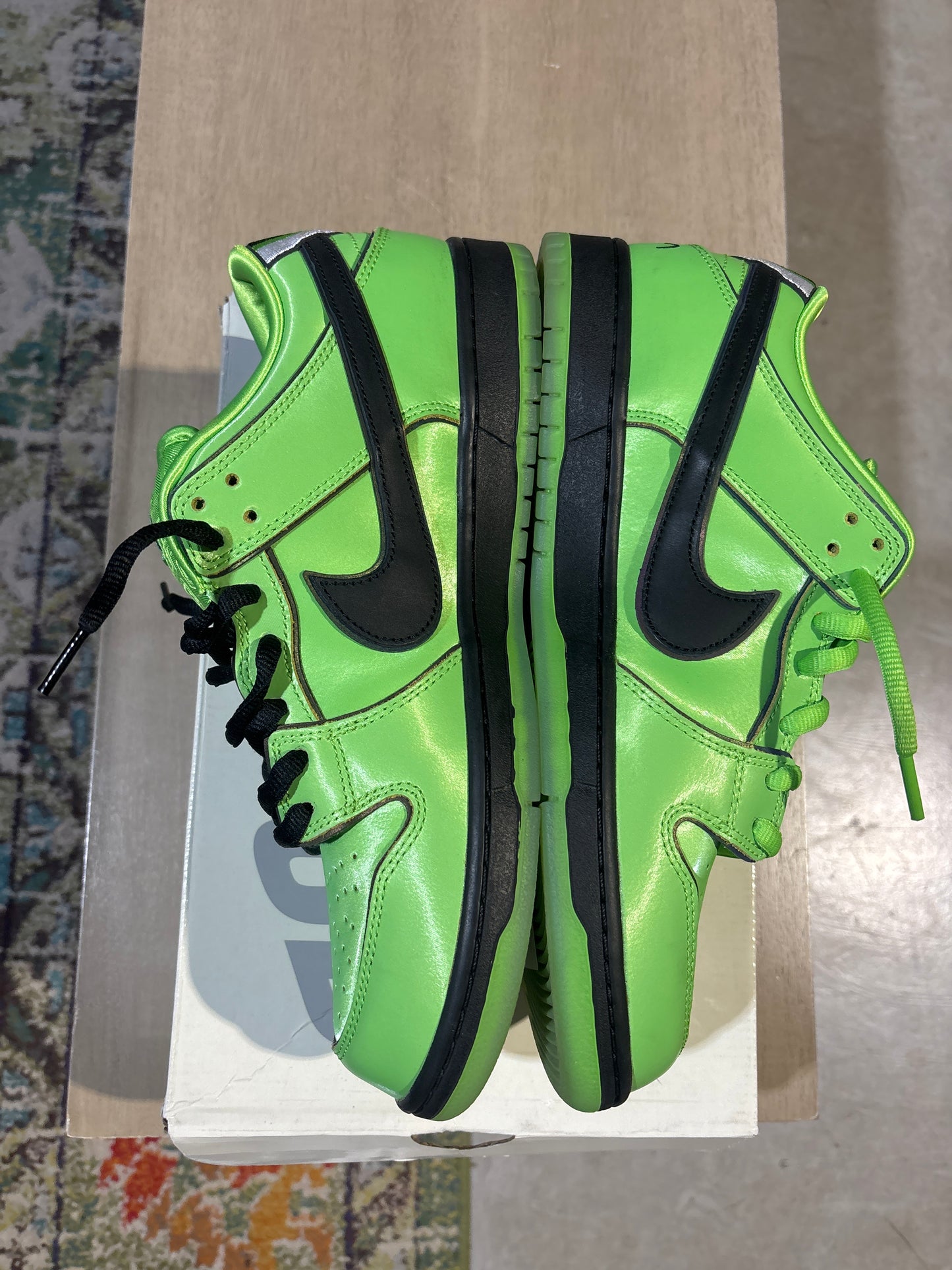 Nike Sb PowerPuff Buttercup Used Sz 11.5