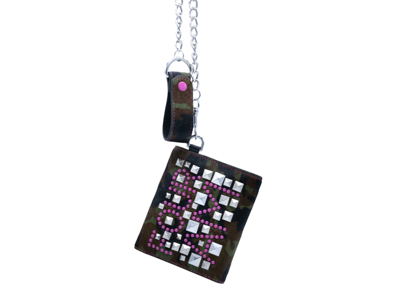 4am Studded Pony Wallet