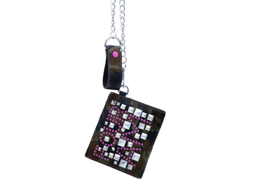 4am Studded Pony Wallet