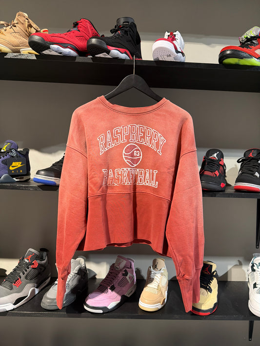 GV Gallery Raspberry Hills BBall Crewneck Red