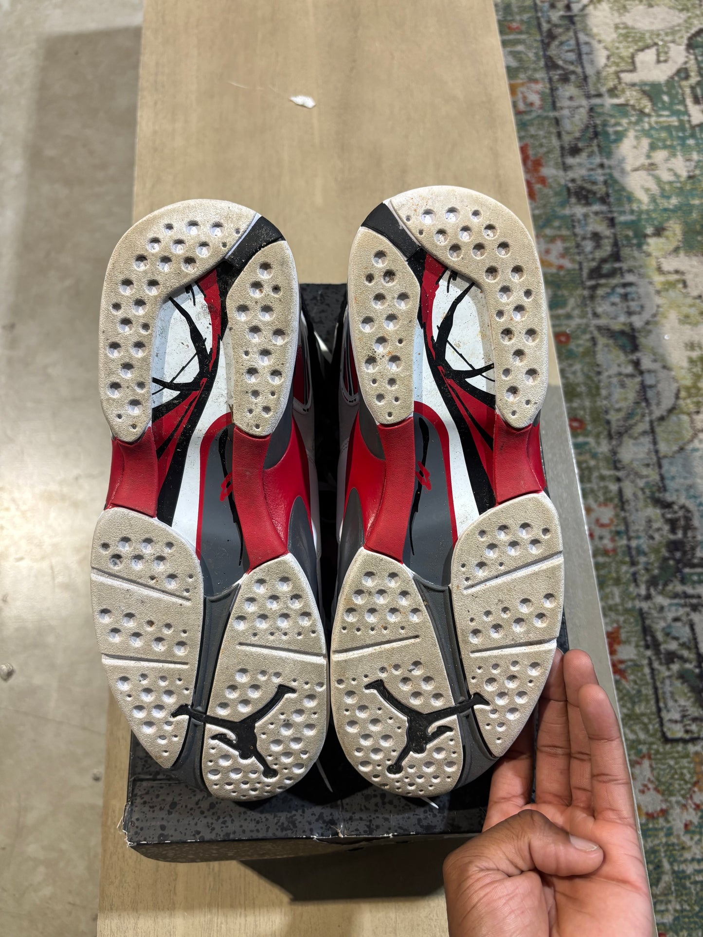 Jordan 8 Bugs Bunny Used Sz 10.5