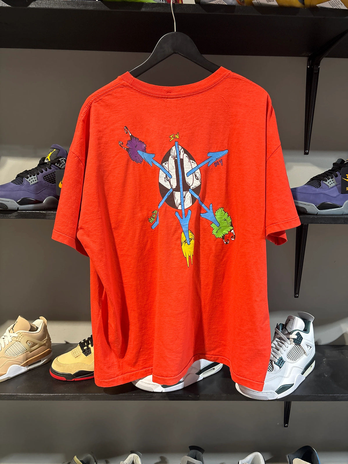 Matty Boy Anti Promo Tee Sz Xl Orange - Pre-Owned