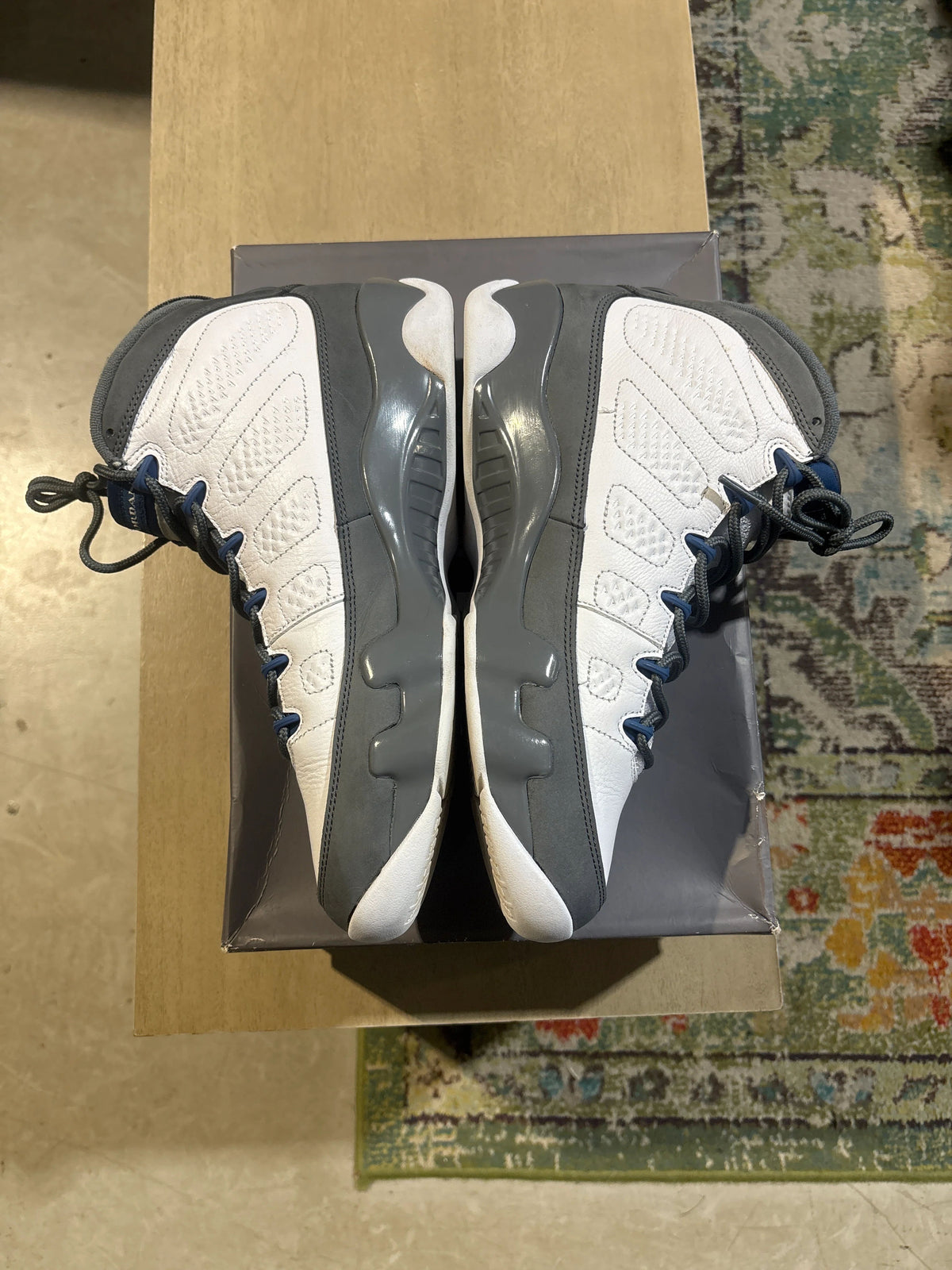 Jordan 9 Retro Flint Grey French Blue (2026) - Pre-Owned