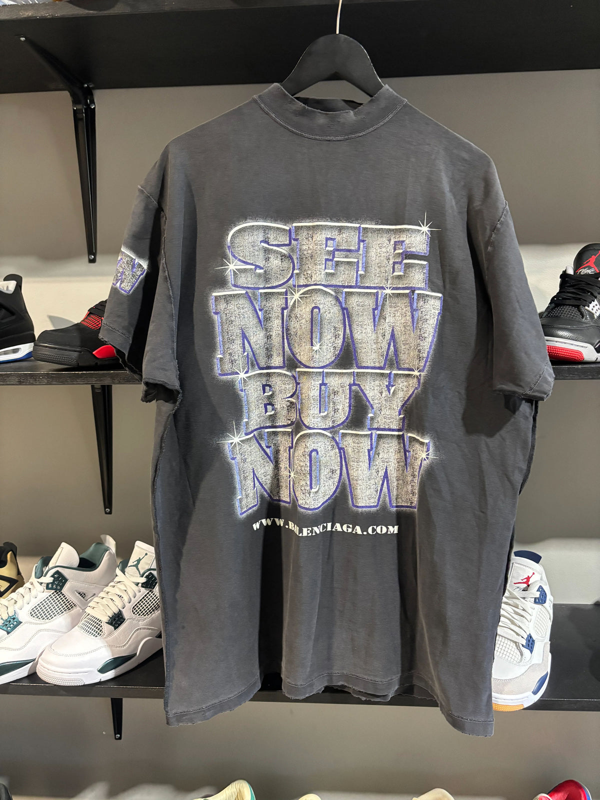 See Now Buy Now Balenciaga Tee