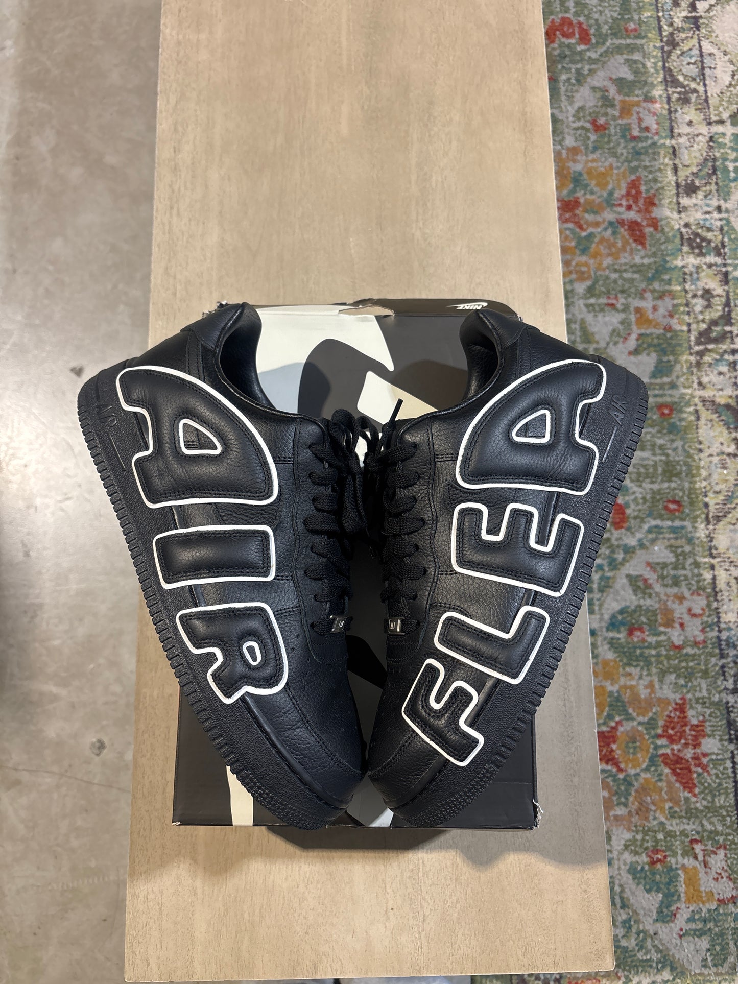 Nike CPFM AF1 Black used sz 12