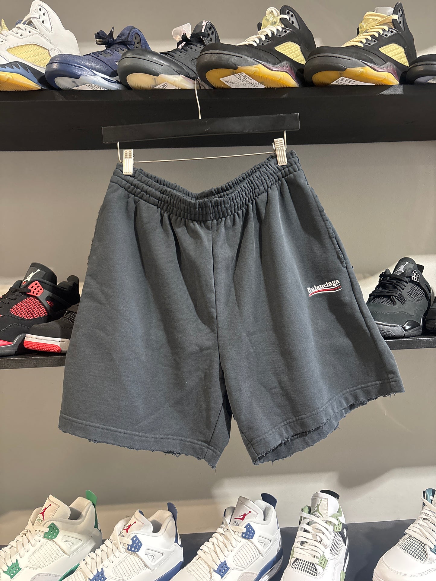 Balenciaga Campaign Black Shorts