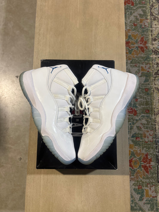 Jordan 11 Legend Blue Used Sz 9