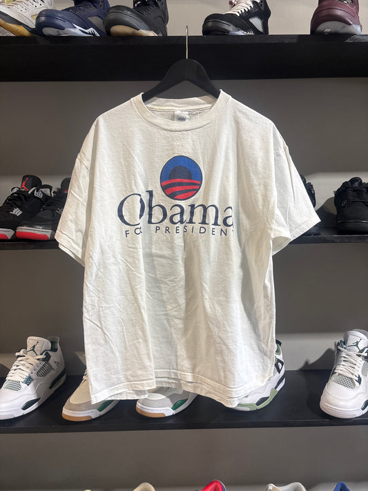 Vintage Obama For Pres 08 Tee Sz XXL