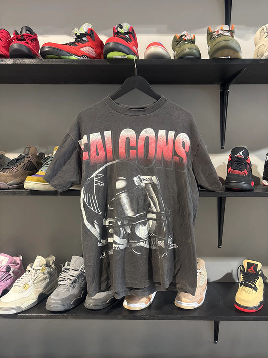 Vintage Falcons Big Helmet Tee Sz L - Pre-Owned