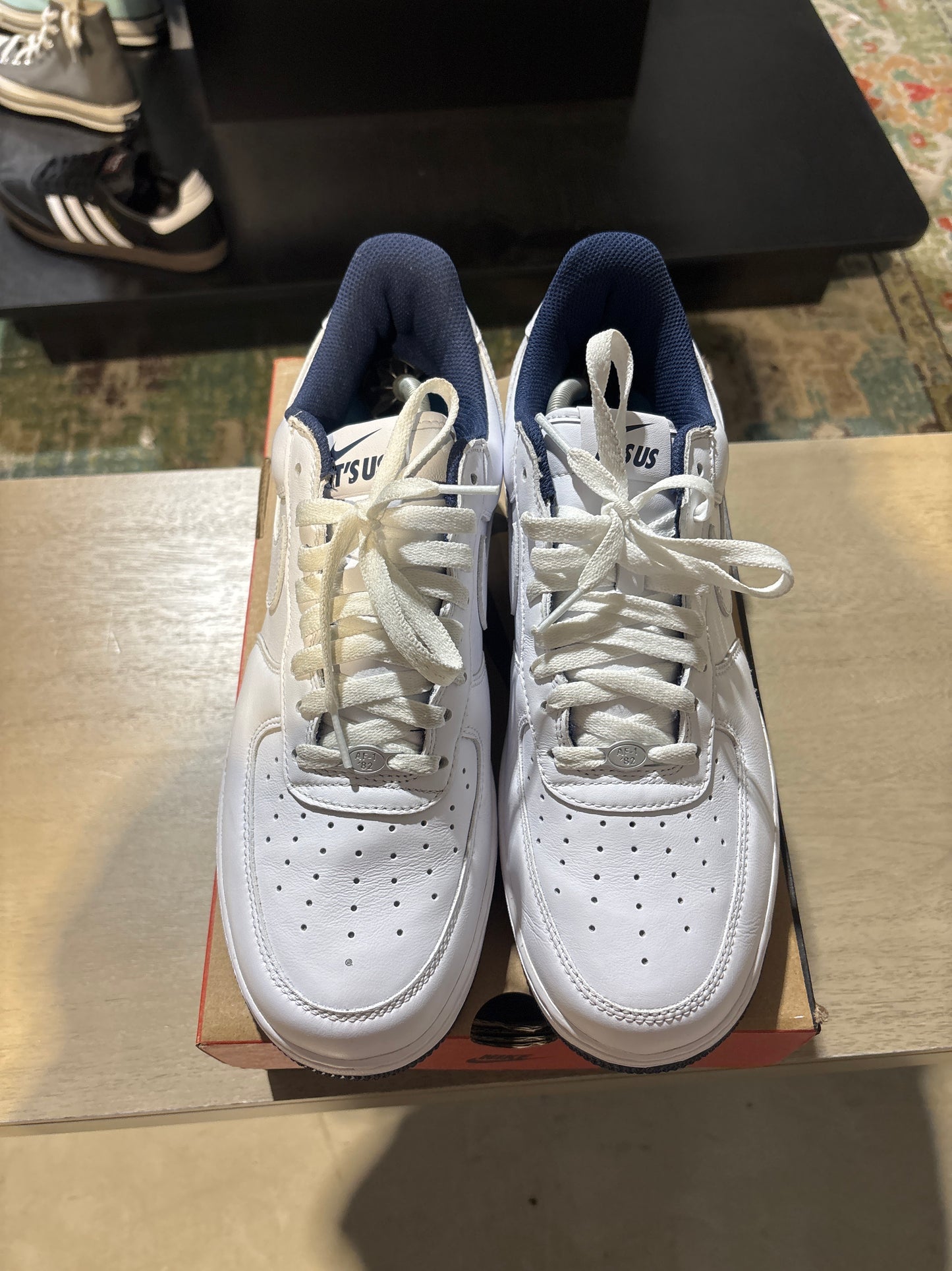 Nike air force 1 concrete boys its us used sz 11.5