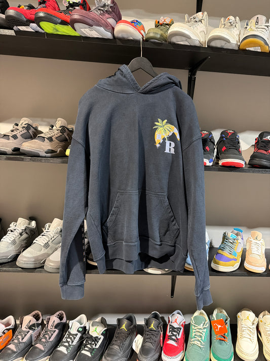 Rhude  F1 hoodie black