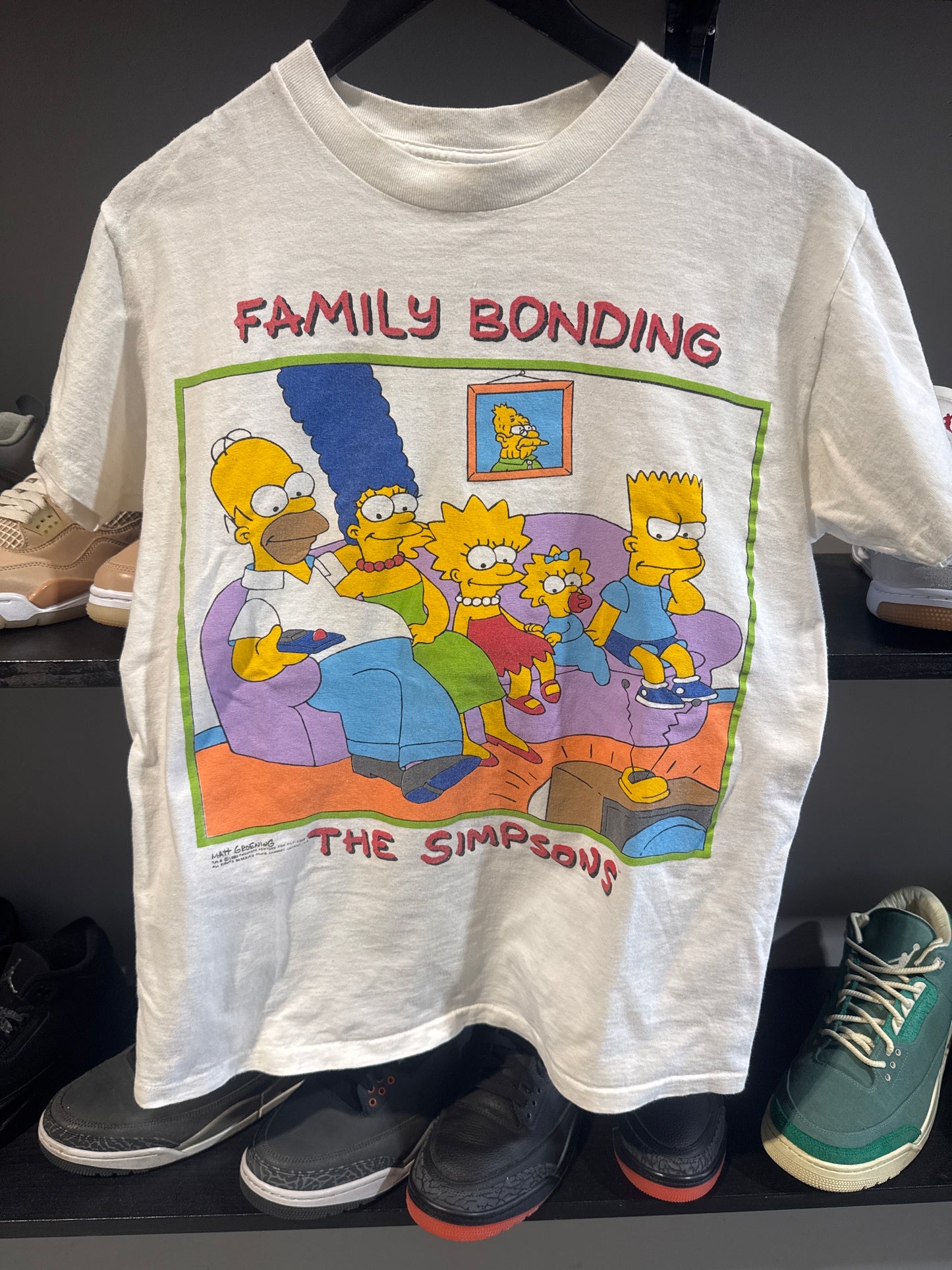 Vintage Simpsons Family Bonding Tee