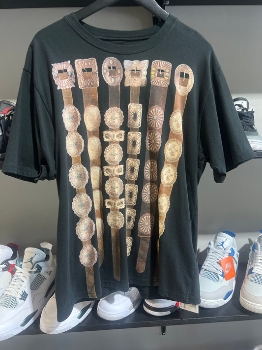 black kapital belt tee